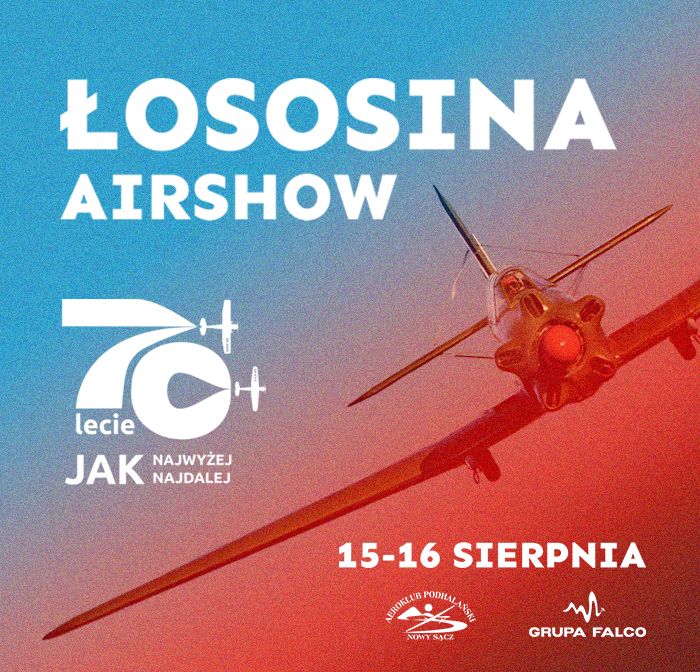 Łososina Airshow: 70-lecie Aeroklubu Podhalańskiego