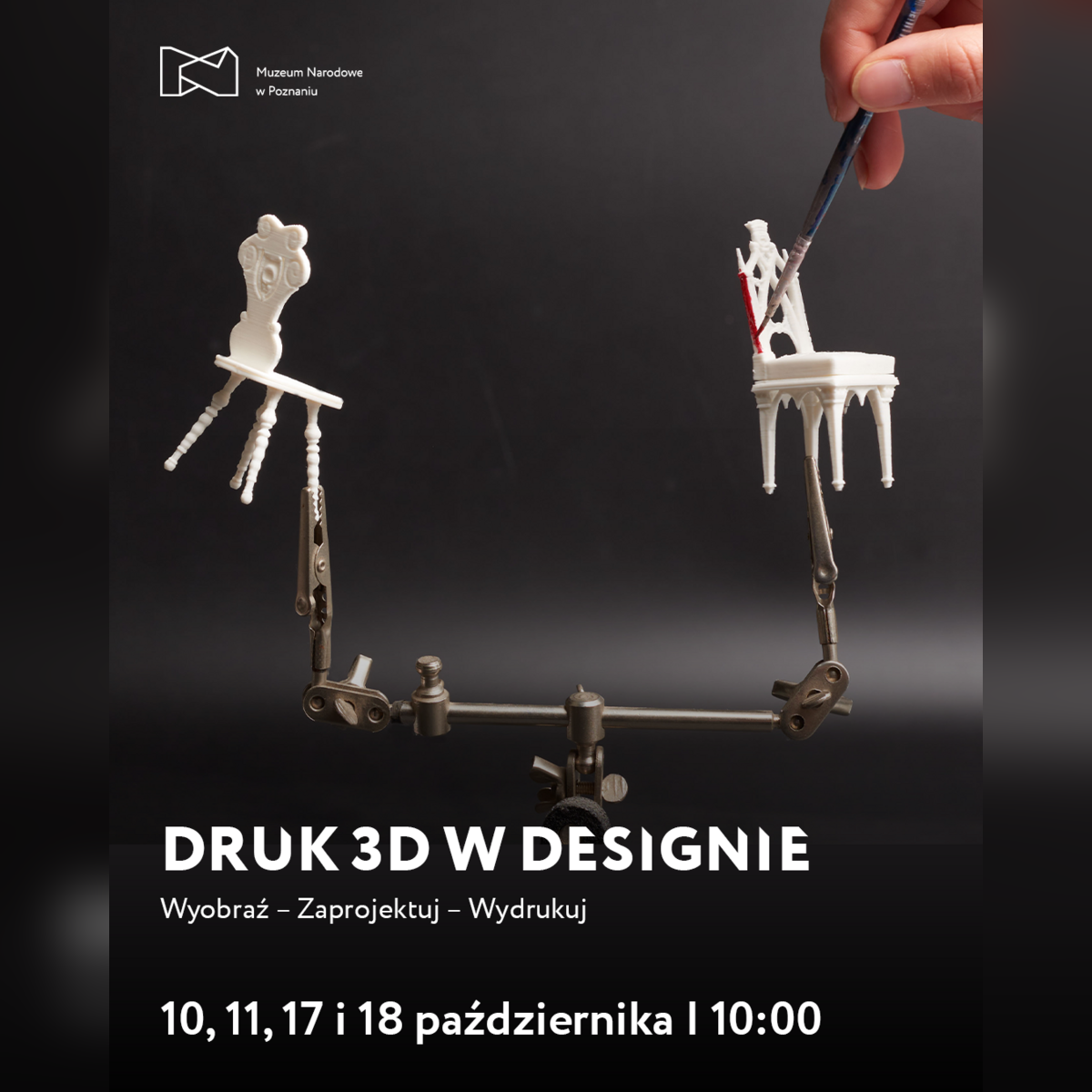 Druk 3D w designie. Wyobraź – Zaprojektuj – Wydrukuj | Warsztaty dla dzieci