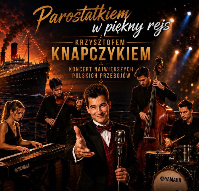 Parostatkiem w piekny rejs z Krzysztofem Knapczykiem