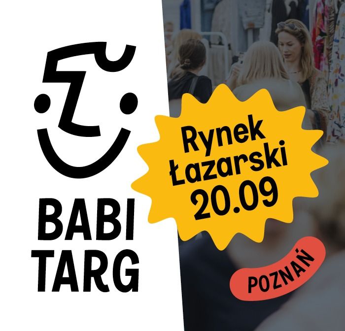 Plenerowy Babi Targ®na Rynku Łazarskim w Poznaniu!	