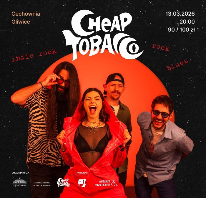 Cheap Tobacco - koncert w Cechowni