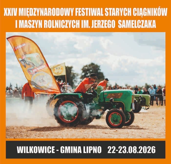 XXIV Międzynarodowy Festiwal Starych Ciągników i Maszyn Rolniczych im. Jerzego Samelczaka w Wilkowicach
