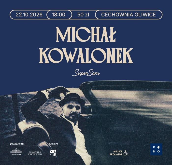 Michał Kowalonek SuperSam - koncert w Cechowni
