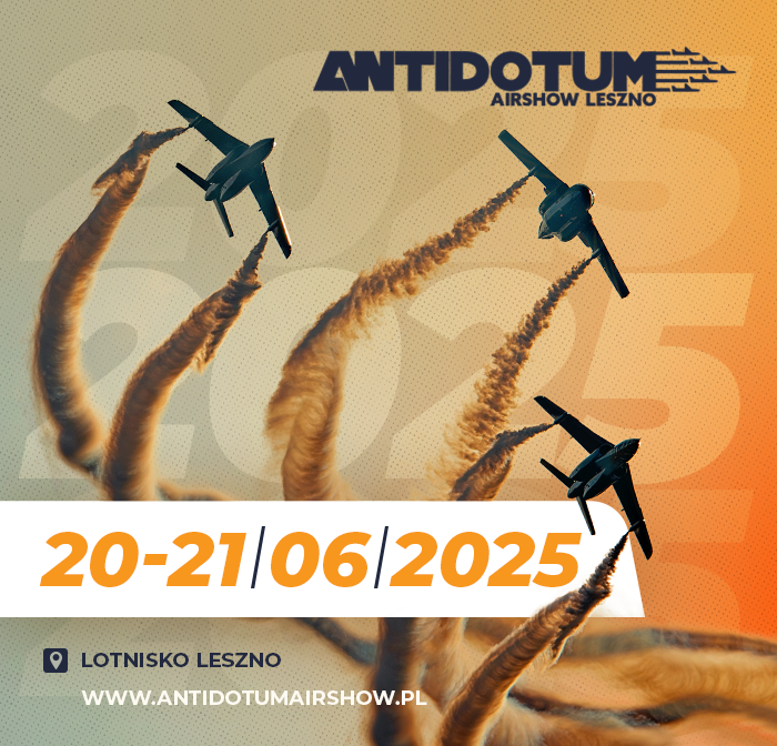 Bilety ANTIDOTUM Airshow Leszno 2025 TOBILET.PL