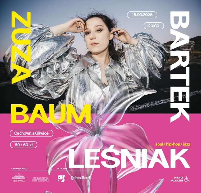 ZUZA BAUM X BARTEK LEŚNIAK - koncert w Cechowni