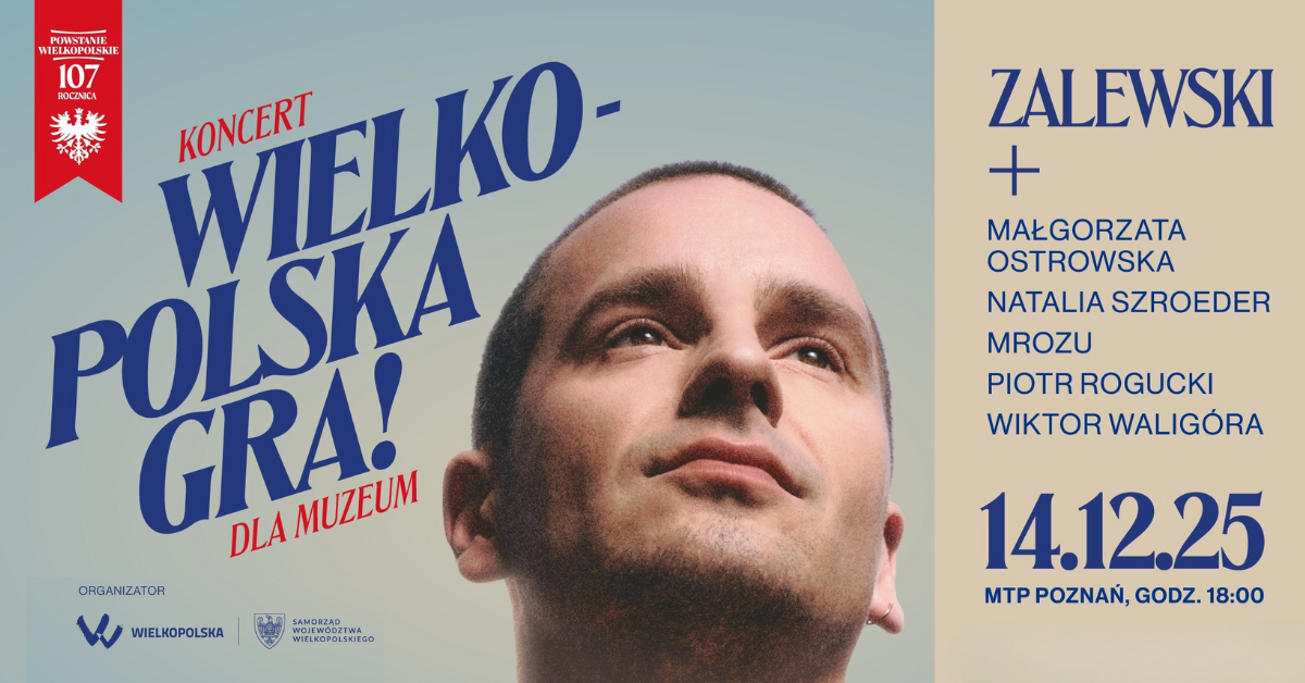 Wielkopolska GRA! dla Muzeum - dołącz do muzycznego święta!