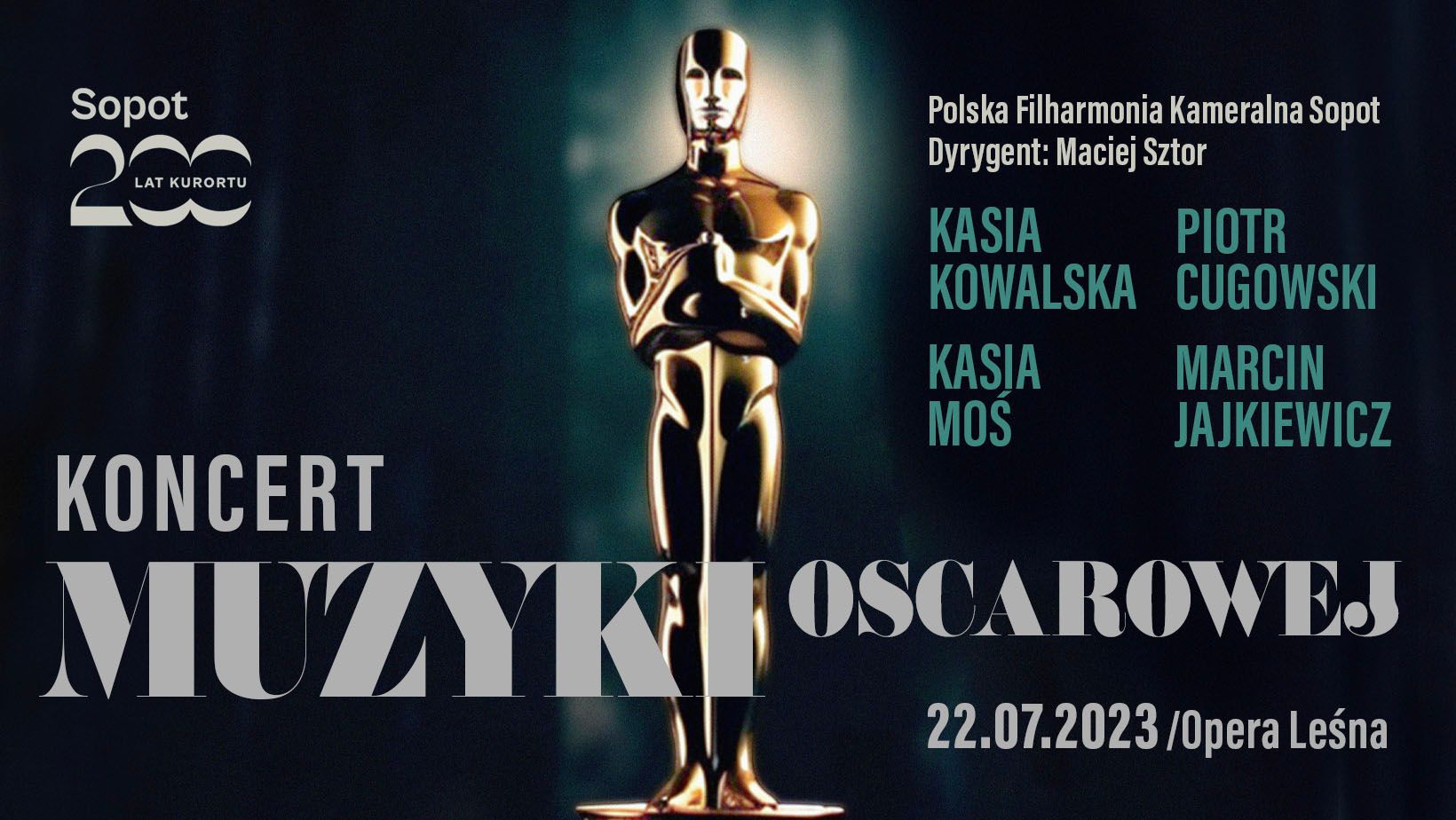 Koncert Muzyki Oscarowej w sopockiej Operze Leśnej