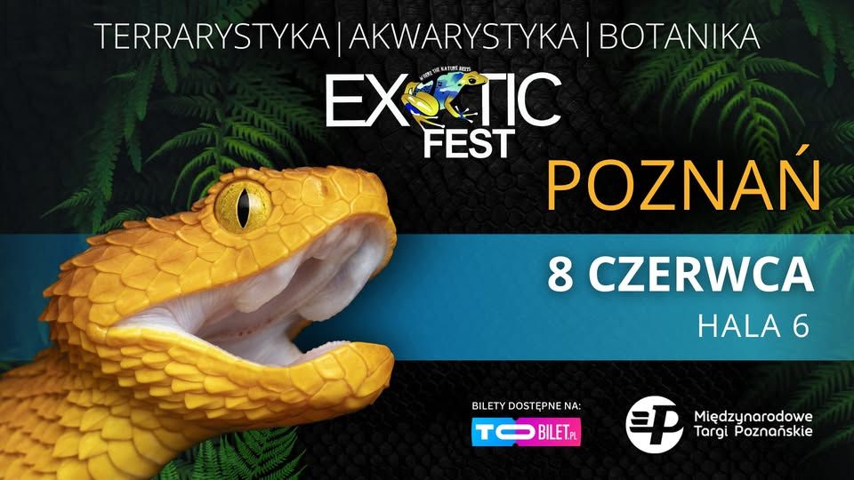 Exotic Fest Poznań 2025 – egzotyka w sercu Wielkopolski! 