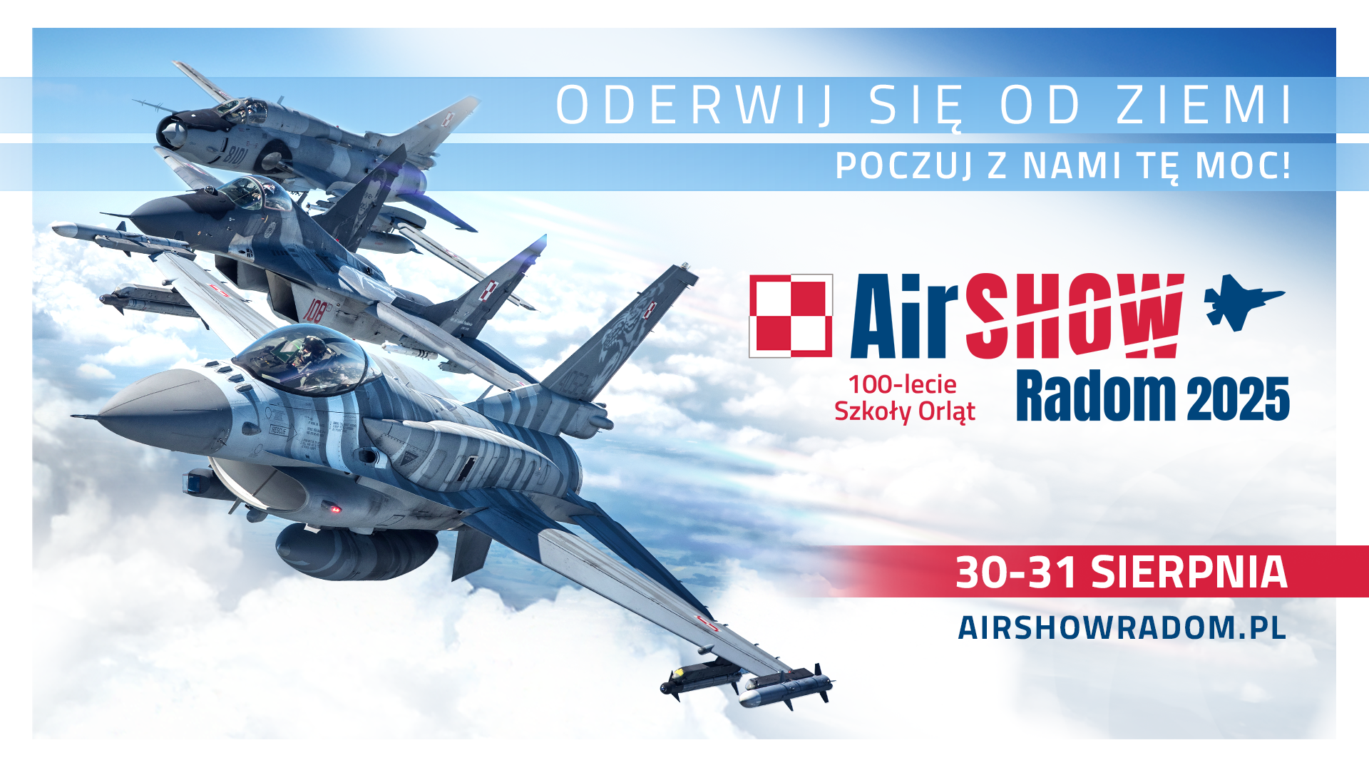 ToBilet.pl oficjalnym dystrybutorem biletów na AirSHOW Radom 2025!