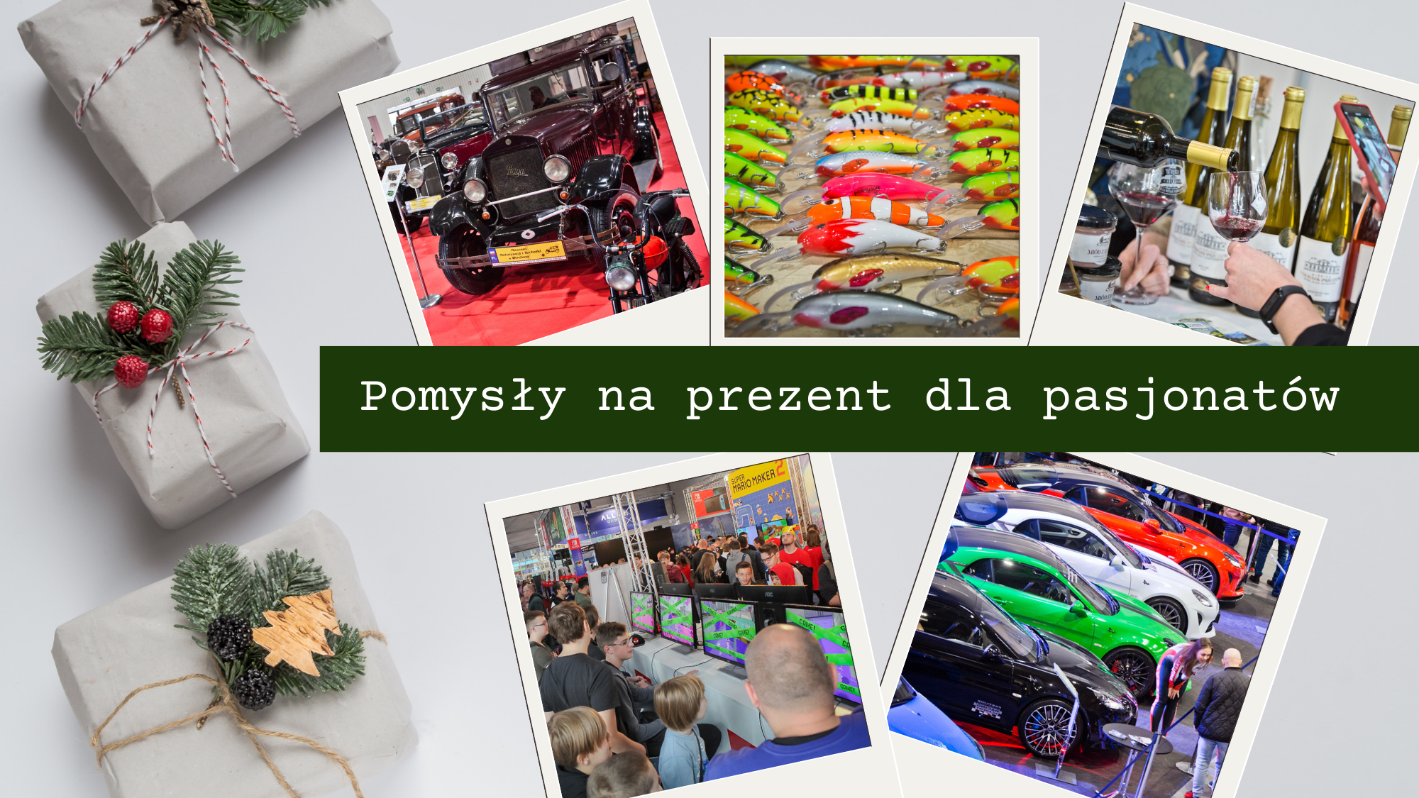 5 pomysłów na niebanalne  prezenty świąteczne