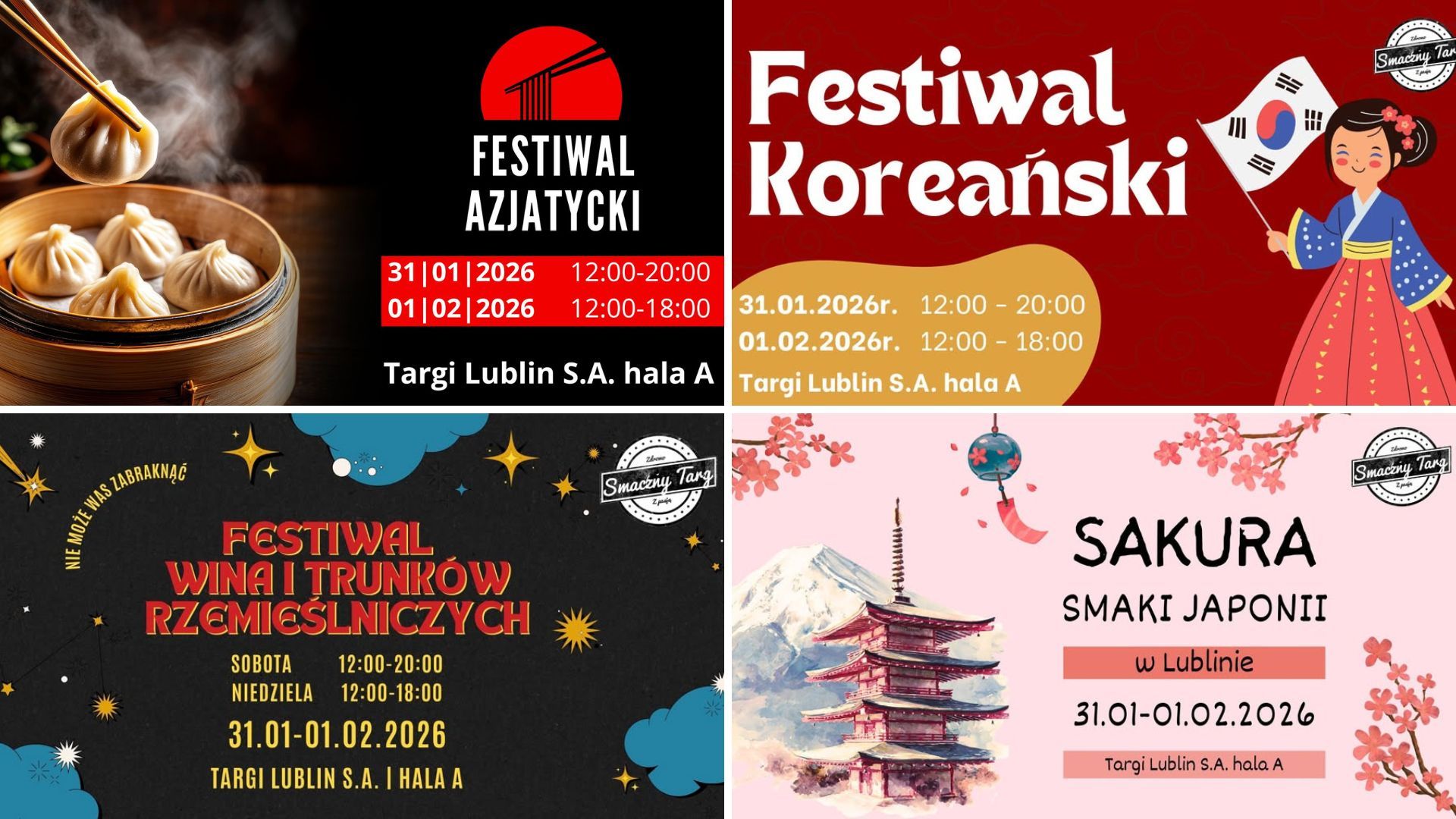 Wielkie święto smaków w Lublinie 31.01-01.02.2026!