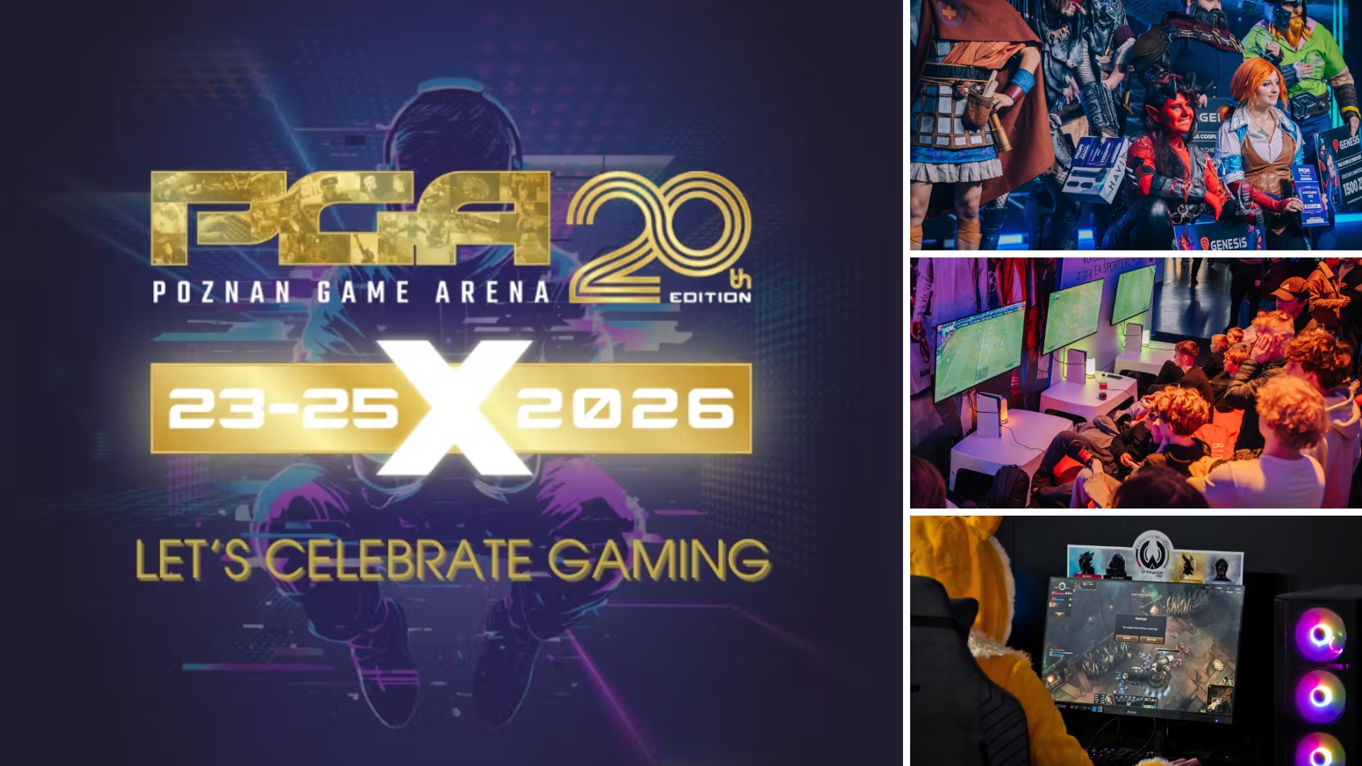 Przed nami jubileuszowa, 20. edycja Poznań Game Arena!