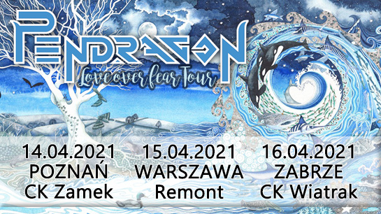 Koncert Pendragon w Poznaniu, Warszawie i Zabrzu